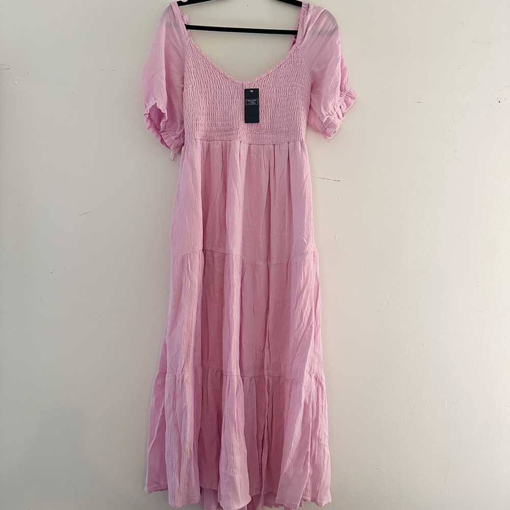 Abercrombie Pink Maxi Dress